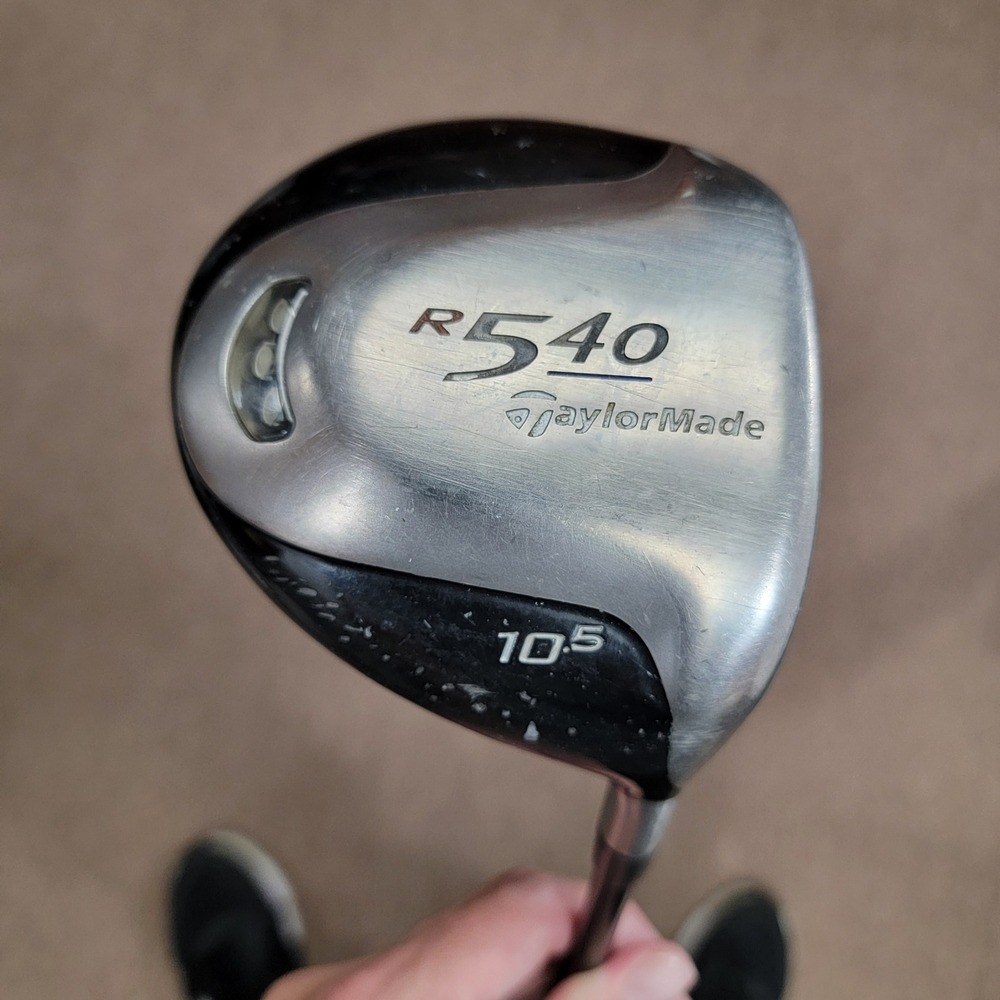 TaylorMade R540 Driver 10.5 Degree Regular Flex Graphite M.A.S.2 70 Right Handed
